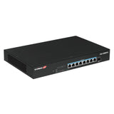 Edimax Switch 8x TGS-3109PLX 2.5GbE Web Smart PoE++ - Switch Administreret 2.5G Ethernet (100/1000/2500) Strøm over Ethernet (PoE) 1U Sort