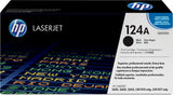 HP Original 124A LaserJet-tonerpatron, sort