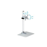StarTech.com ARMPIVSTND skærmbeslag og -stativer 86,4 cm (34") Skrivebord Sølv