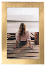 Hama Riva Enkelt billedramme Guld