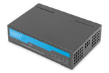 Digitus DN-80202-1 netværksswitch Ikke administreret Gigabit Ethernet (10/100/1000) Sort