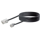 Schwaiger 3.0m RJ-11 - RJ-45 3 m Sort