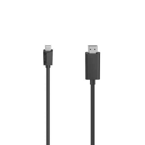 Hama 00200718 USB-kabel 1,5 m USB C HDMI Type A (Standard) Sort