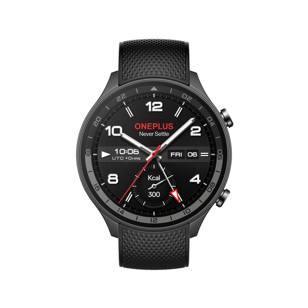 OnePlus Watch 2R 3,63 cm (1.43") AMOLED 46 mm Digital 466 x 466 pixel Berøringsskærm Grå Wi-Fi GPS (satellit)