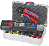 Knipex 97 90 09 kabelklipper Krympeværktøj Blå, Rød