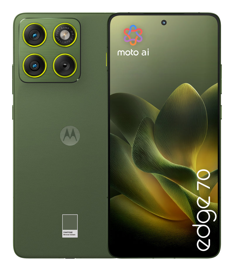Motorola edge 70 17 cm (6.7") Dual SIM Android 16.0 5G USB Type-C 12 GB 512 GB 4800 mAh Grøn