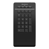3Dconnexion Numpad Pro numerisk tastatur Bluetooth/USB/RF Wireless Sort