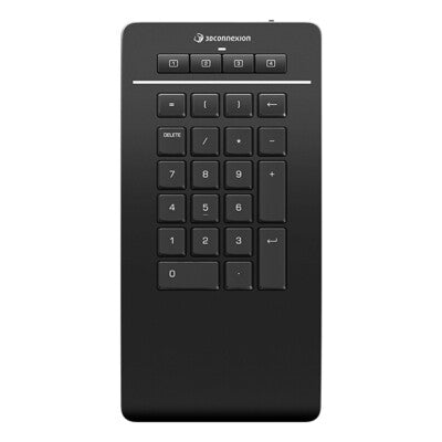3Dconnexion Numpad Pro numerisk tastatur Bluetooth/USB/RF Wireless Sort