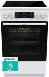 Gorenje GEC5C41WG Fritstående komfur Elektrisk Keramisk Hvid