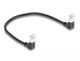 DeLOCK 80297 netværkskabel Sort 0,25 m Cat6a S/FTP (S-STP)