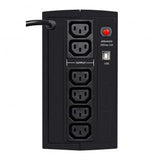 Ever DUO 850 AVR USB UPS-enhed Interaktivt indgangsstik 0,85 kVA 550 W 6 AC stikkontakt(er)
