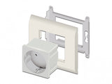 DeLOCK 81392 stikkontakt CEE 7/3 Hvid