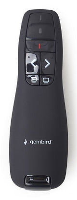 Gembird WP-L-12 trådløs præsentationsenhed RF Sort