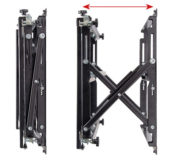 B-Tech BT8310XL 3,05 m (120") Sort