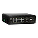 LevelOne IGP-1061 netværksswitch Administreret L2 Gigabit Ethernet (10/100/1000) Strøm over Ethernet (PoE) Sort