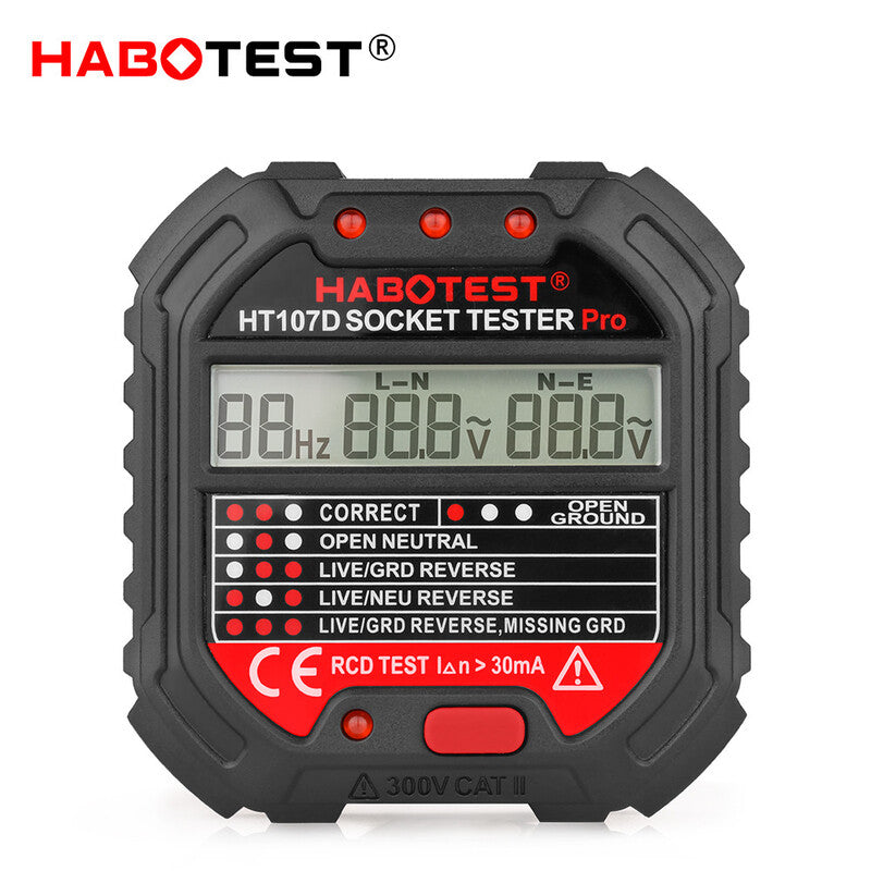 Habotest HT107D beholder til test Kontakt