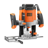 Black & Decker KW1200EKA-QS router og overfræser Sort, Grå, Orange