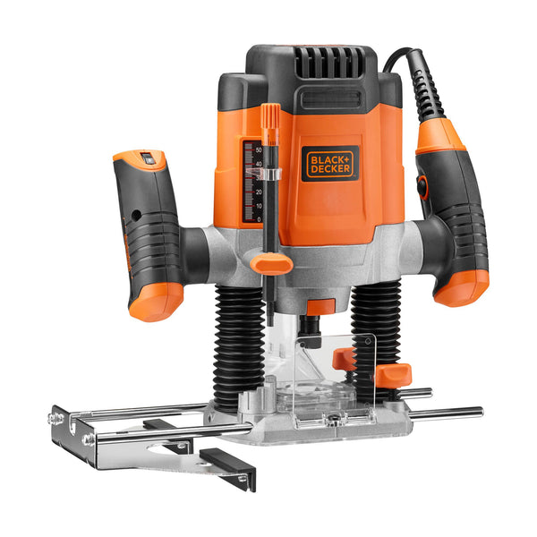 Black & Decker KW1200EKA-QS router og overfræser Sort, Grå, Orange
