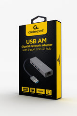 Gembird A-AMU3-LAN-01 USB grafisk adapter