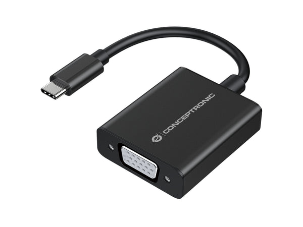 Conceptronic ABBY05B USB grafisk adapter 1920 x 1080 pixel Sort