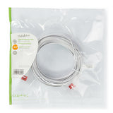Nedis CCGP85216WT100 netværkskabel Hvid 10 m Cat6 U/UTP (UTP)