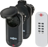Brennenstuhl 1507030 smart stik 1000 W Sort
