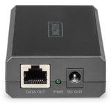 Digitus DN-95211 PoE adapter Hurtigt ethernet, Gigabit Ethernet 48 V