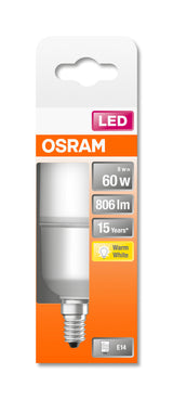 Osram STAR LED-lampe Varm hvid 2700 K 8 W E14 F