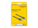 DeLOCK 86632 Lightning kabel 2 m Grå