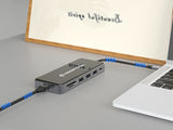 Conceptronic DONN15G dockingstation Ledningsført USB 3.2 Gen 1 (3.1 Gen 1) Type-C Grå