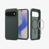 Spigen Liquid Air (Mag Fit) mobiltelefon etui 16 cm (6.3") Cover Mørkegrøn