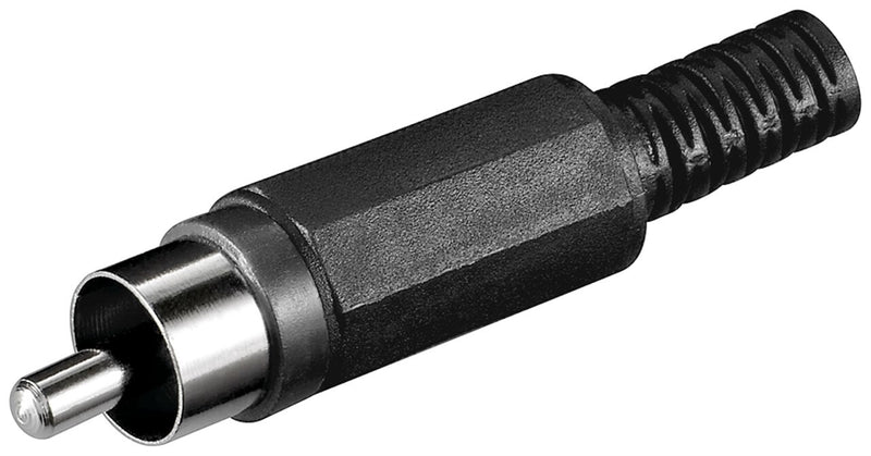 Goobay 11277 kabelsamler RCA Sort