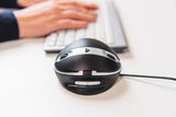 BakkerElkhuizen Oyster Mouse Wired mus Kontor Ambidextrous USB Type-A Laser 1200 dpi