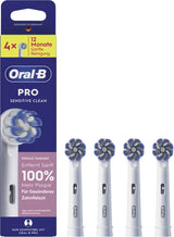 Oral-B 015394 børstehoved til elektrisk tandbørste 4 stk Flerfarvet