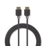 Nedis CVBW34000AT05 HDMI-kabel 0,5 m HDMI Type A (Standard) Anthracit