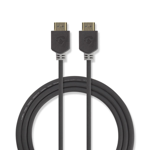 Nedis CVBW34000AT30 HDMI-kabel 3 m HDMI Type A (Standard) Anthracit