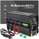 Qoltec Monolith strømadapter og vekselret Auto/indendørs 600 W Sort