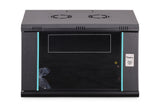 Digitus DN-37101 stativ 7U Vægmonteret stativ Sort