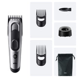 Braun HC7590 skæg- og hårtrimmer Sort, Sølv 17 Nikkel-Metalhydrid (NiMH)