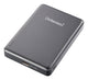 Intenso MW10000 Lithium polymer (LiPo) 10000 mAh Trådløs opladning Grå