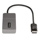 StarTech.com MST14DP123HD videokabel adapter 0,3 m DisplayPort 3 x HDMI Grå