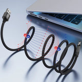 Mobile Origin MC2-USBA-1M-BLK USB-kabel USB 2.0 USB C 0,48 Gbit/sek. Sort