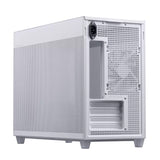 ASUS PRIME AP201 CASE TG WHITE Mini Tower Hvid
