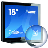 iiyama T1532MSC-B5AG POS-skærme 38,1 cm (15") 1024 x 768 pixel Berøringsskærm