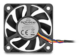 DeLOCK 67314 Computerkølesystem Computerkabinet Ventilator 5 cm Sort 1 stk