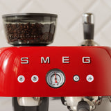 Smeg 50's Style Espressomaskine EGF03RDEU Rød