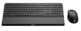 Philips 6000 series SPT6607B/00 tastatur Mus inkluderet Hjem RF trådløs + Bluetooth US engelsk Sort
