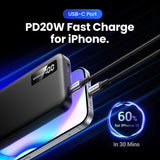 Ugreen 25742 powerbank Lithium-Ion (Li-Ion) 10000 mAh Sort