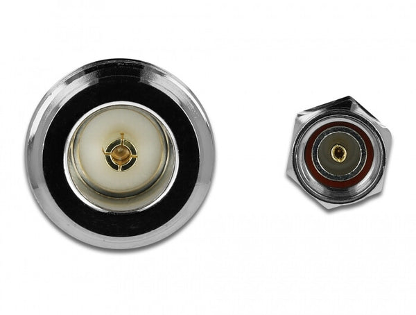 DeLOCK 89903 kabel kønsskifter RP-SMA Grå