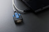 Digitus DA-70170 serielkabel Transparent 1,8 m USB Type-A RS-232